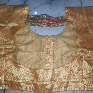 pretty shimmry blouse.