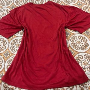 Red Oversize T-shirt