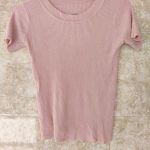 Body Fit Knitted Tshirt