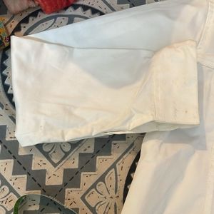 Beautiful White  jacket With Stains (washable)