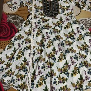 New Floral Umbrella Xxl Kurti