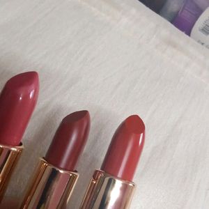 Pack Of 3 Nude Lipsticks