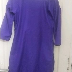 Yavi Purple Kurta