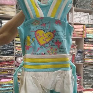 Frock Cotton For Little Girl