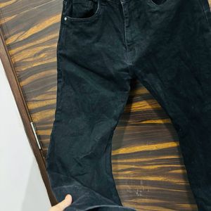 Styli Black Wide Leg Jeans