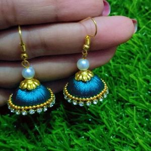 Silk Thread Earings