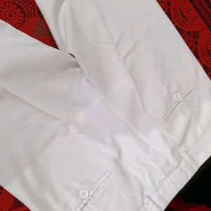 White Formal Pant