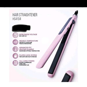 Havells Pink Hair Straightener And Curler ✨🫶