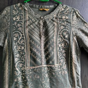 green kurti