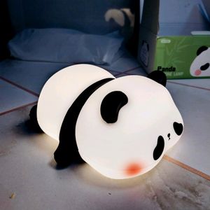 Squishy Cute Panda Design Silicone Night Light