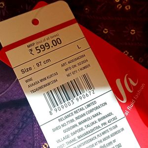 Trendy Violet Kurti