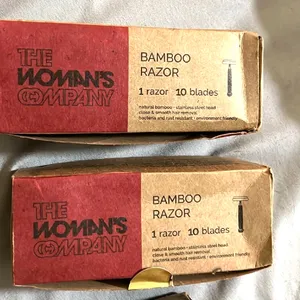 Wooden Bamboo Razor Pack Of 2