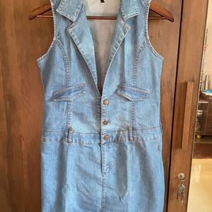 Blue Denim Dress