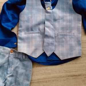 Blue Lining 3pieace Suit