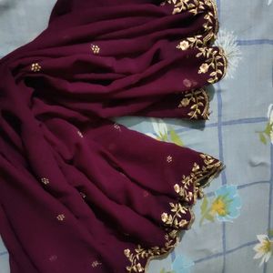 Pure Georgette Dupatta 💟💜🎆