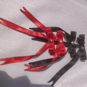 Ribbon Heir Bow Clip( Pack Of 4)