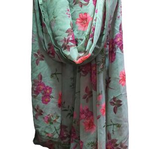 Floral Design Dupatta