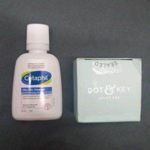 Face Wash And Moisturizer