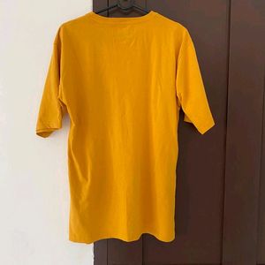 ❗Mustard Yellow Oversized T Shirt