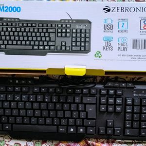 Zebronics Km2000 Keyboard Unused For Sale