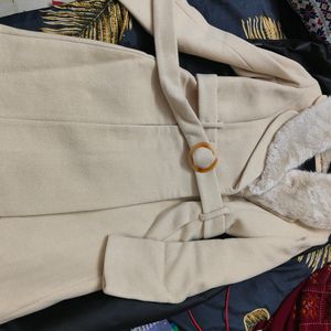 Madame Off White Overcoat