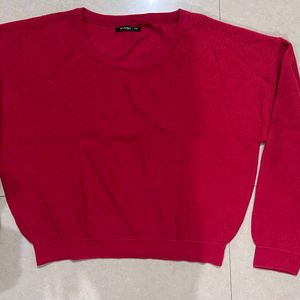 Hot Pink Sweatshirt For Women