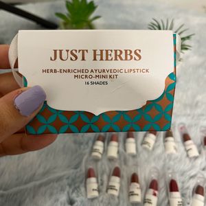 Herb Enriched Ayurvedic Lipstick Micro Mini Kit