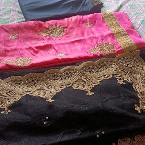 Combo Pack Saree With Blouse Pis