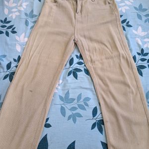 Urbanic Straight Khaki Jeans For Women