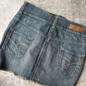 Denim Mini-skirt