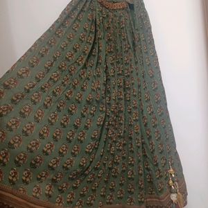 Stunning Olive Green Lehenga for Sale🌿