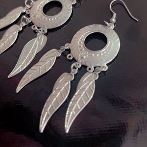 Light Weight Silver Earrings