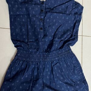 Denim Style Jumpsuit