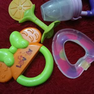 4 Baby Teether Combo