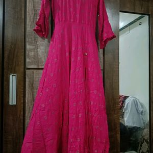 PURE RAYON LONG KURTA