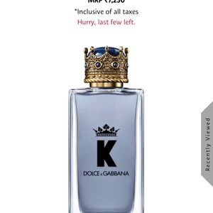 Dolce & Gabbana K ! The Most Selling Perfume D&G