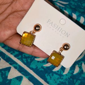 Yellow 💛 Earrings