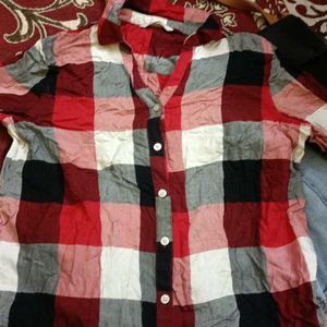 CHECK SHIRT FOR WOMEN