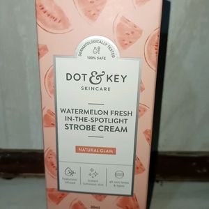 Dot & Key Strobe Cream Watermelon