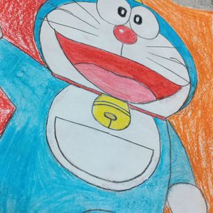 Doraemon Artwork 🎨 Handmade