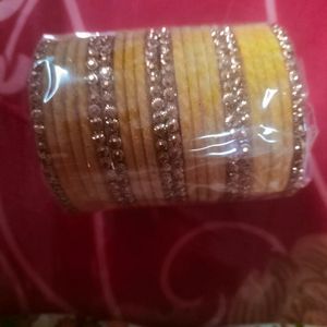 Yellow Bangle Set