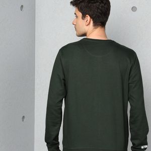 Men Green Sweatshirt