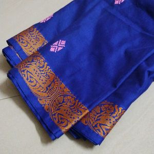 Pure Cotton Saree New