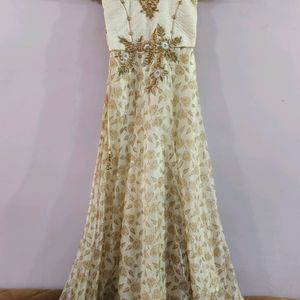 Cream Colour Gown