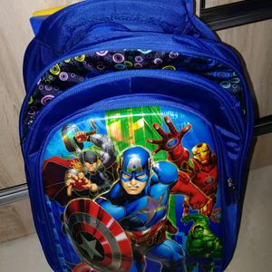 Trolly Backpack For Boys Avengers 18 Inch