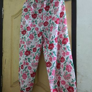 Floral Print Cotton Kurta Set