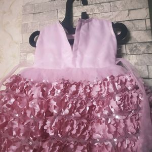 Heavy Net Baby Frock