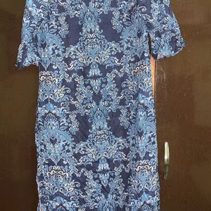 Blue Kurti For Women Girls Daily Wear