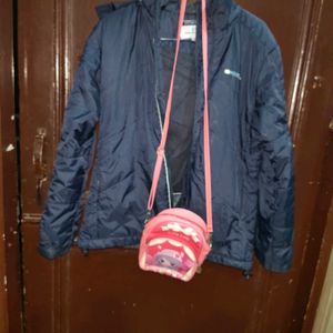 Women Winter Jacket Warm + Bag Free