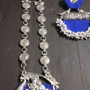 Handmade Kundan Oxidized Design